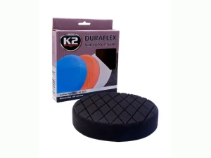 Tarcza gąbka polerska K2  rzep fi 150mm czarna wykończeniowa