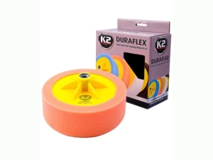 Tarcza gąbka polerska fi 150 mm gwint M14 pomarańczowa średniościerna metalowe mocowanie nie wyrabia się!