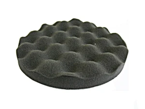 Tarcza gąbka polerska BC profilowana 180 mm czarna wykończeniowa