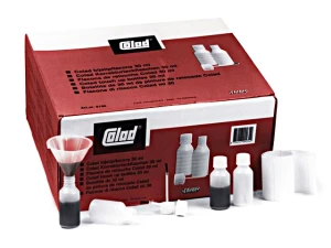 Buteleczka do lakieru Colad 30 ml pędzelek kulka i etykieta samoprzylepna butelka