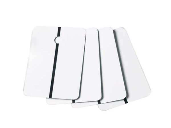 Metalowe panele do natrysków próbnych Colad BIAŁE 1 szt