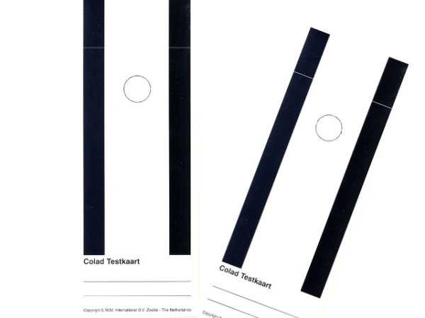 Papierowe panele do natrysków próbnych z otworem Colad 9310