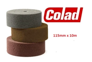 Włóknina ścierna COLAD szara P1500 115mm x 10m S Ultra Fine