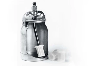 Kubek do pistoletu zbiornik dolny 1L aluminiowy 3/8 devilbiss iwata sata