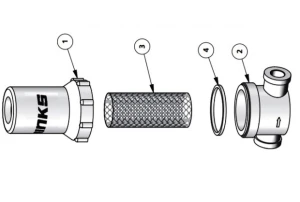 Filtr do pompy BINKS 40mesh 135-78 dla  135-80 p3