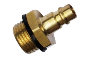 Króciec 1/2 wkręcany szybkozłączka RECTUS mosiądz