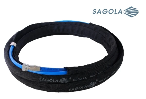 Wąż pompa zbiornik SAGOLA LP 10m HVLP pod zbiornik ciśnieniowy lub pompę  farba materiał i powietrza