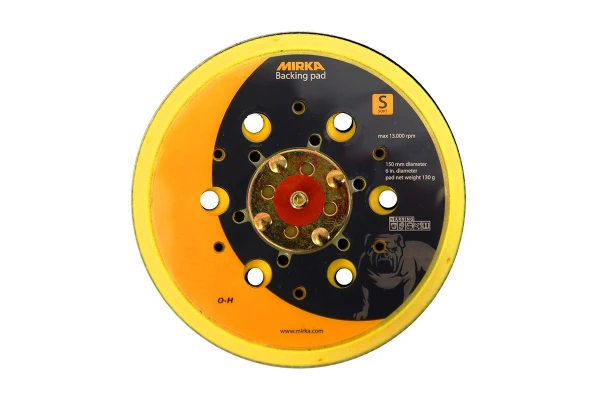 Tarcza dysk do szlifierki Mirka fi150 rzep h48 5/16 miękka Deros Ceros Ros Pros 8292605031