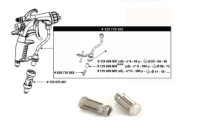 Korpus obudowa filtra pistolet AIRMIX XCITE MVX 129520370