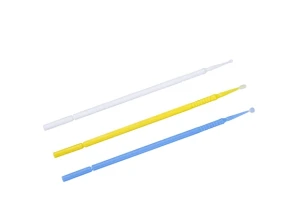 Mikro pędzelki wyprawkowe patyczki retusz zaprawki COLAD 2mm niebieskie 100szt zaprawkowe