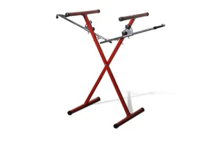 Stojak lakierniczy do zderzaków X z podporami SOLL RED