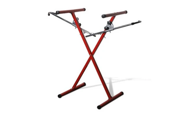 Stojak lakierniczy do zderzaków X z podporami SOLL RED