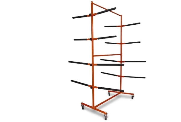 Stojak lakierniczy wózek na zderzak mieści 8 zderzaków SOLL