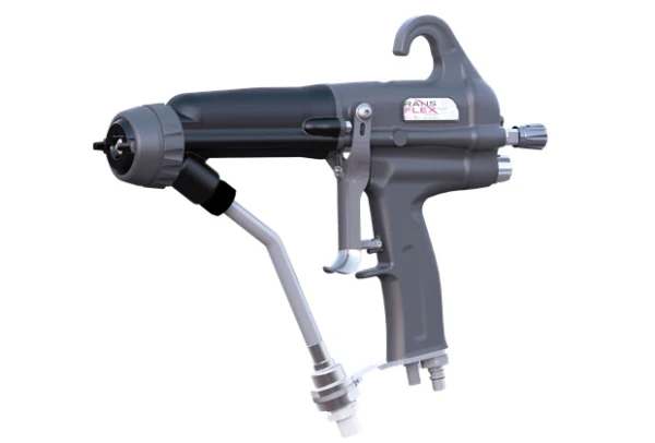 Pistolet elektrostatyczny RANSBURG RANSFLEX 65kV turbina AirAsistAirless Airmix