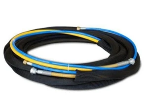 Wąż agregat pompa WAGNER farby 230 bar i powietrza 7 bar 7,5m w oplocie 2309706 do GM4600 GM4700 farba materiał