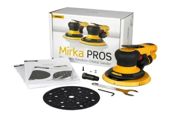 Szlifierka pneumatyczna MIRKA PROS 680CV skok 8 tarcza na rzep 150mm  8995680111