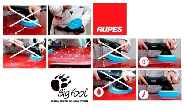 Pasta Polerska Rupes BigFoot 1L niebieska DA 9.FINE RUPES DA Coarse tnąca