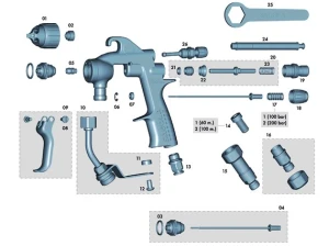 Podkładka spustu do pistolet SAGOLA MINI XTREME poz 7