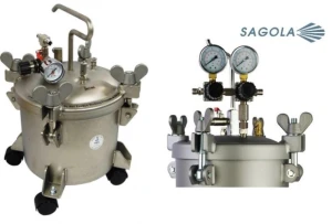 Zbiornik ciśnieniowy SAGOLA 610S 10L stal nierdzewna