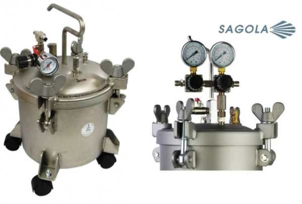 Zbiornik ciśnieniowy SAGOLA 610S 10L stal nierdzewna