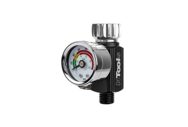 Regulator reduktor z manometrem do pistoletów lakierniczych Ntools MANO-10 1/4