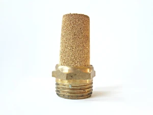 Tłumik sprężonego powietrza 1/2'' z mosiądzu spiekanego
