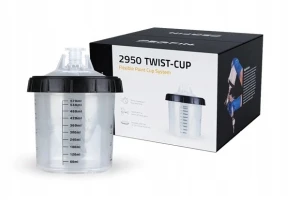 Kubek do mieszania lakieru SILCO Twist-Cup 400ml 125 mikronów 50 sztuk 2950 Perfin PPS 1.0