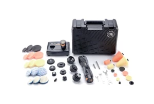 Polerka ShineMate EB210 KIT DA12 dual action dyszk 15-62mm w zestawie wielofuncyjnym DeLux