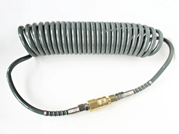 Wąż powietrza spiralny PU 10x6,5 mm 5m