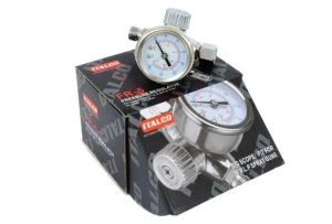 Regulator reduktor z manometrem do pistoletów lakierniczych 1/4 ITALCO FR-5 MF-9