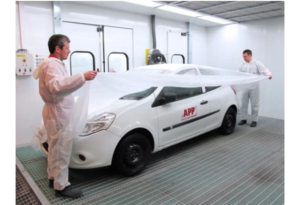 Folia lakiernicza malarska maskująca ochronna 4x5M APP F LD