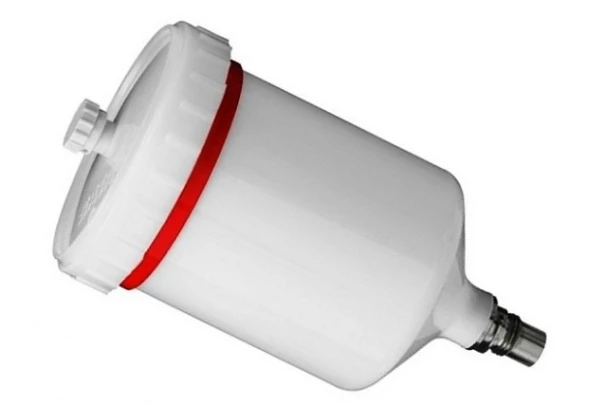 Kubek do pistoletu lakierniczego SATA 0.6 L Qcc Quick Coupling oryginał 27243