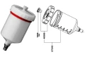 Kubek do pistoletu lakierniczego SATA 0.6 L Qcc Quick Coupling oryginał 27243