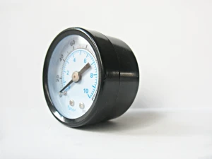 Manometr ze szklaną szybką fi 50 przyłącze 1/8 dół do 12 bar