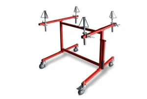 Stojak lakierniczy wózek do lakierowania felg na 4 felgi SOLL