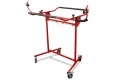 Stojak wózek lakierniczy do zderzaków + dodatkowa podstawka SOLL RED