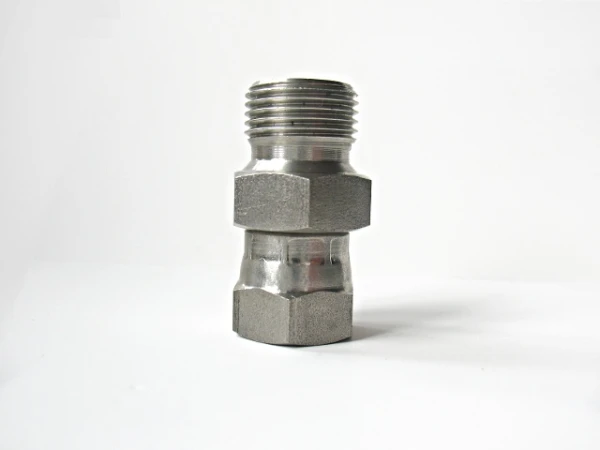 Złączka stalowa redukcja na wąż z D1/4 na M3/8 graco binks airlessco