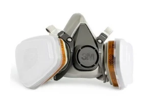 Maska lakiernicza 3M 0693 rozmiar L filtry A1  6051A1 kompletna z pokrywką 3M501 P1