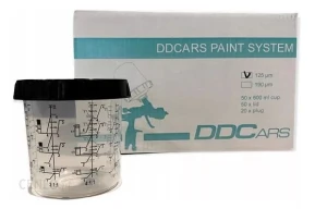 Kubek twardy z podziałką i pierścieniem dociskowym DDcars PPS 1.0