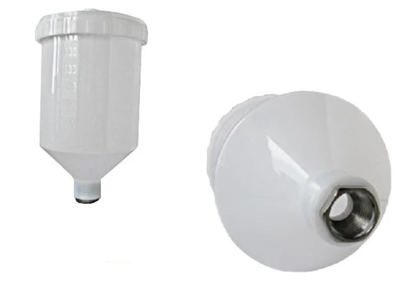 Kubek do pistoletu lakierniczego IWATA W400 D/F INOX 600 ml dobra jakość zamiennik