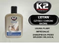 Preparat do czyszczenia skóry K2 Letan 200 ml konserwuje i zabezpiecza na dłużej!