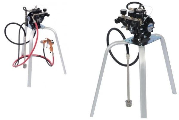 Pompa lakiernicza membranowa BINKS DX70 pistolet DeVilbiss Advance 1.4mm P510 FS-3/8