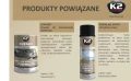 Spray wosk bursztyn do konserwacji profili zamkniętych K2 0.5L wężyk