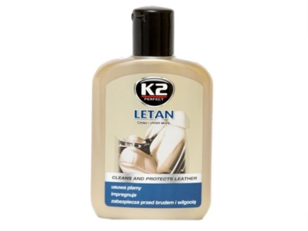 Preparat do czyszczenia skóry K2 Letan 200 ml konserwuje i zabezpiecza na dłużej!