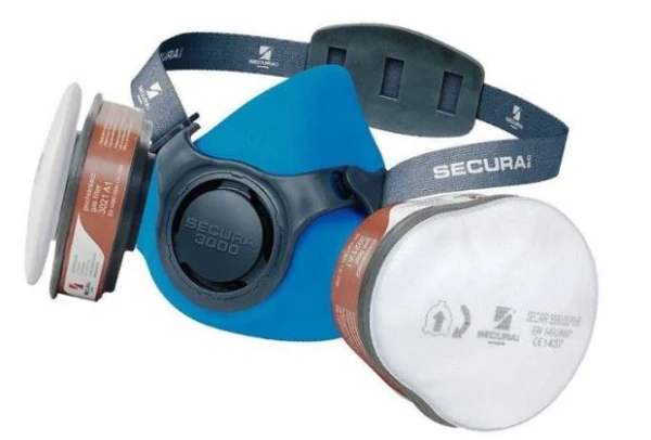 Maska lakiernicza secura 3000 LAK filtry A1P2 S567LSL0