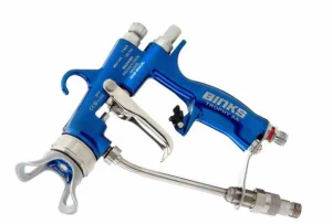 Pistolet lakierniczy malarski BINKS AA4400M z głowicą filtrm i wężem 7,5m dyszą
