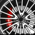 Spray lakier farba do zacisków hamulcowych K2 K2 Brake Caliper 500ml czerwony do +260 stopi Celsjusza L346CE