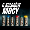 Spray lakier farba do zacisków hamulcowych K2 K2 Brake Caliper 500ml czerwony do +260 stopi Celsjusza L346CE