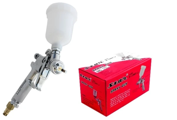 Pistolet lakierniczy STAR Mini HP 1.0mm do retuszu zaprawek korekcji