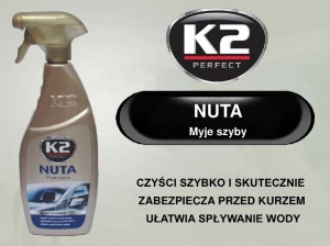 Płyn środek do mycia szyb K2 NUTA 770ml bez smug atomizer
